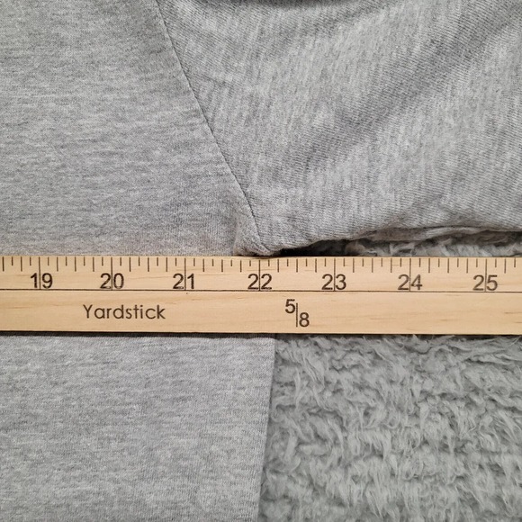 Dallas Cowboys Shirt Mens Large Gray‎ Blue thermal Sleeves NFL NFC East Spellout - Picture 9 of 10